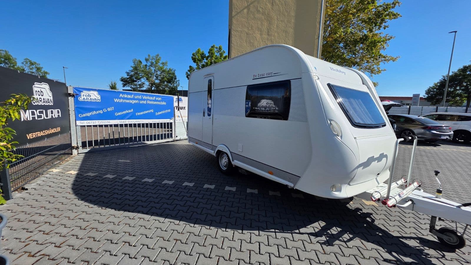 Photo of Hobby De Luxe Easy 400 TB,Mover,Vorzelt,aus 1 Hand