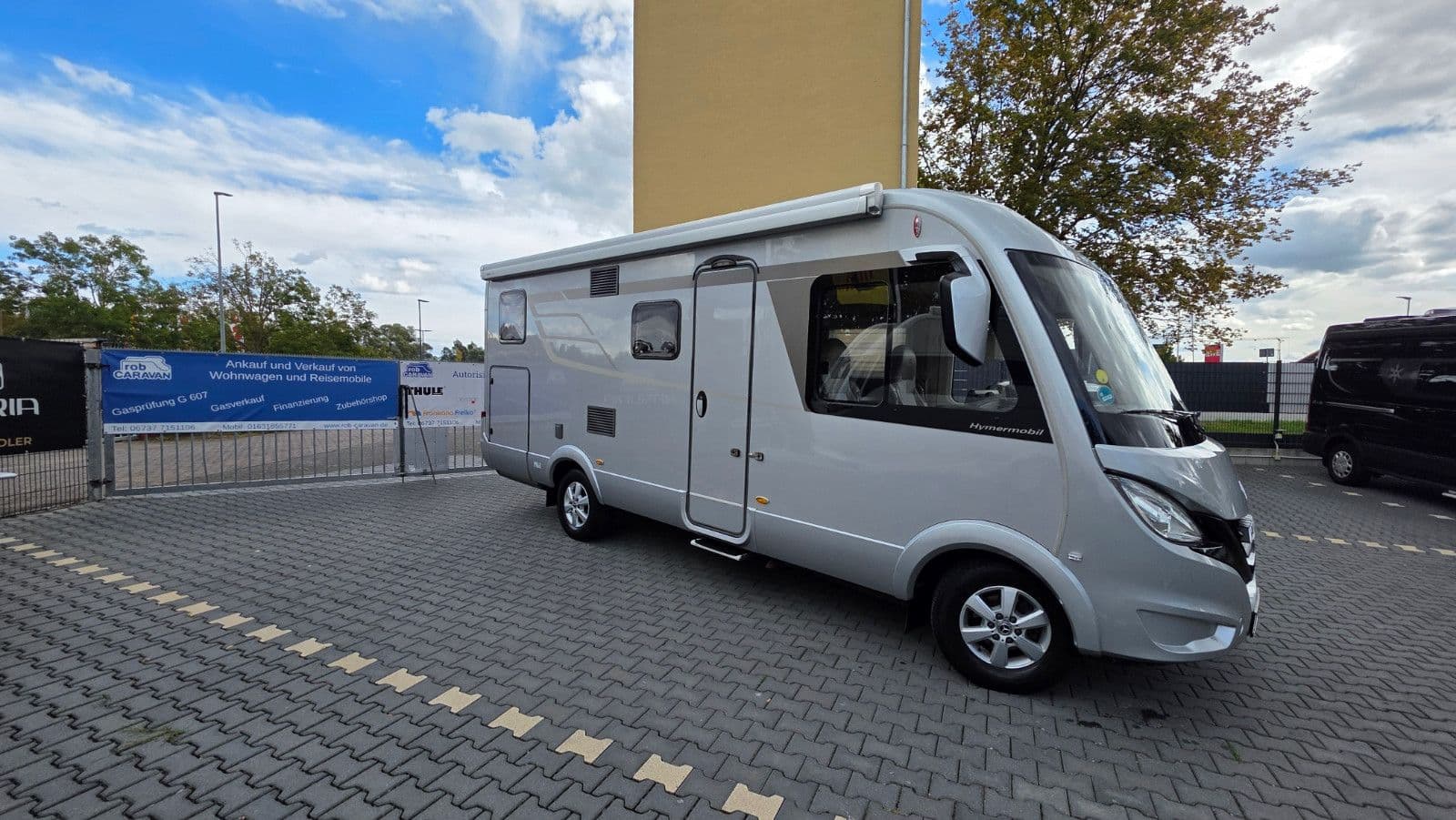 Foto von Hymer-Eriba B 580 MC,2xKlima,Solar,TV.Sat,el.Fahrradträger,