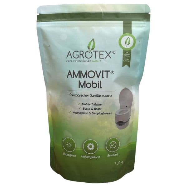Zdjęcie produktu Ekologiczny dodatek sanitarny Ammovit Mobil do toalet kempingowych