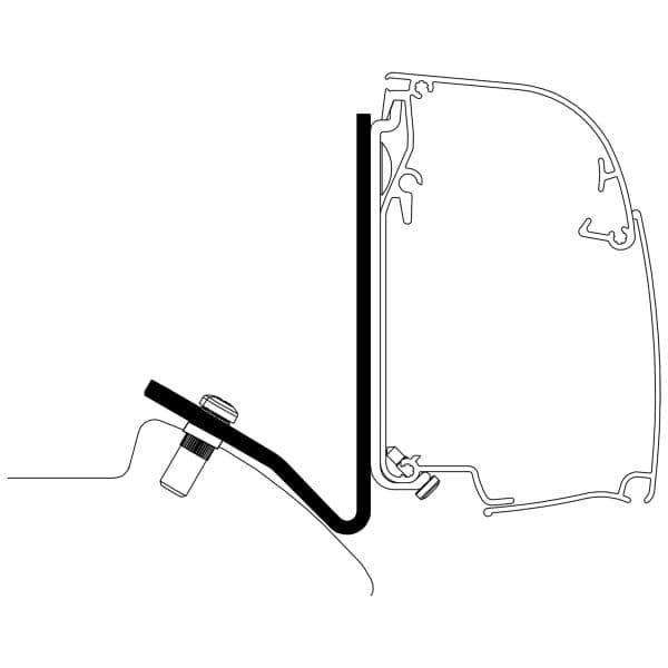 Zdjęcie produktu Mercedes Sprinter 2006 adapter SCA (dach podnoszony) do TO Series 5